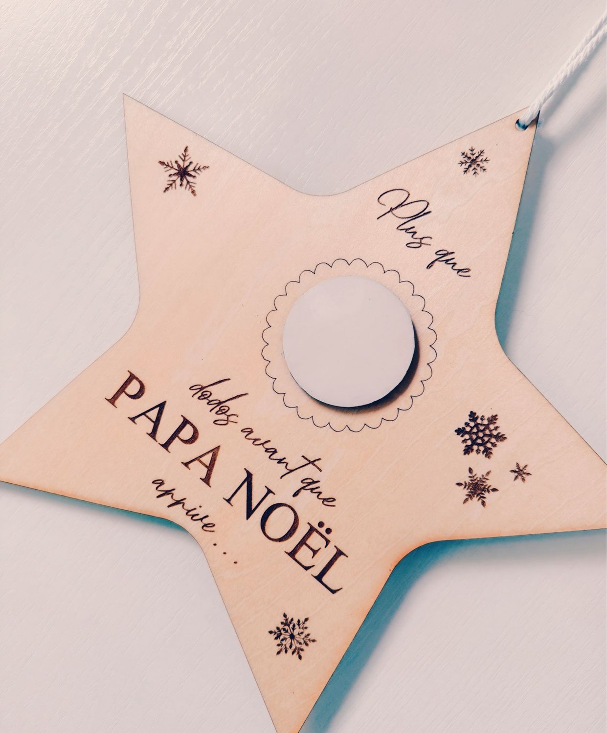 Étoile dodos avant Noël