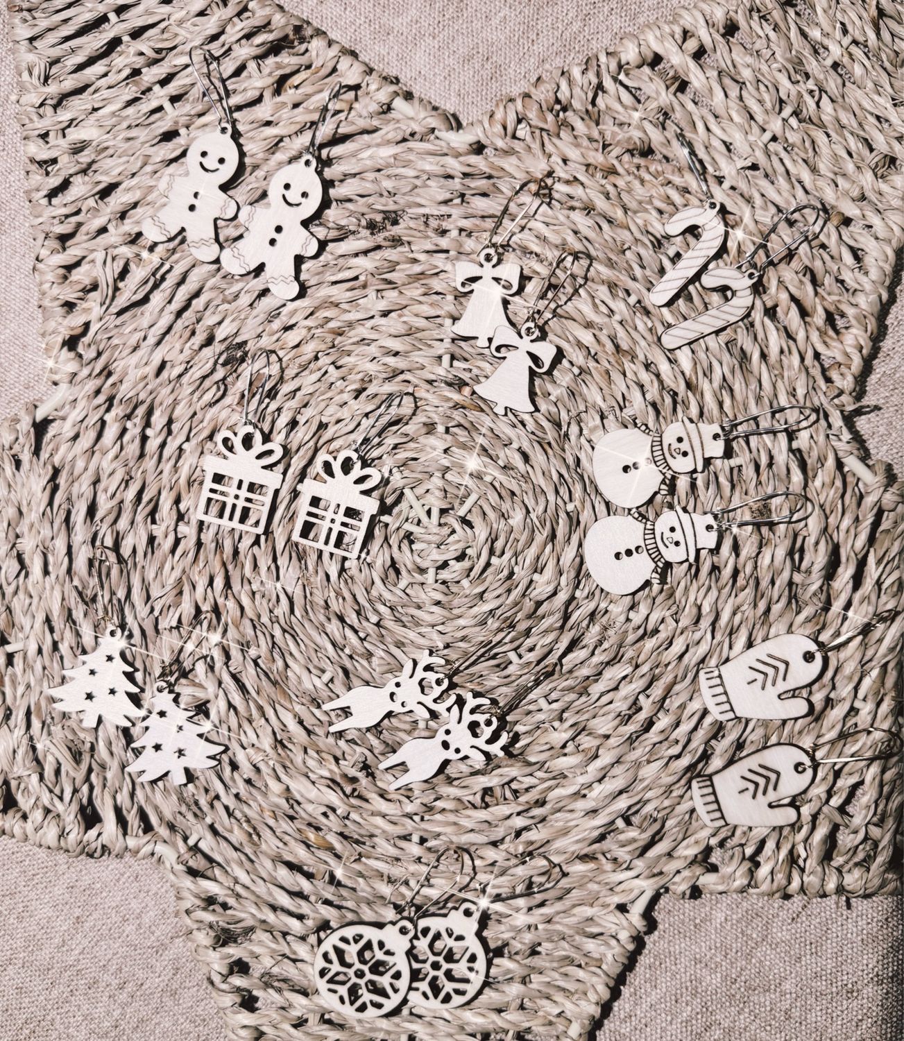 Boucles d’oreilles Noël