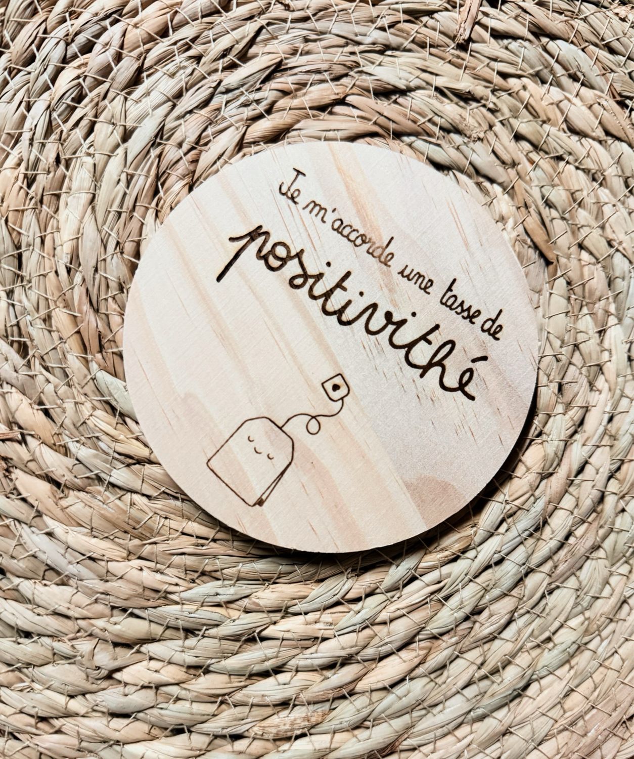 Dessous de mug positivithé