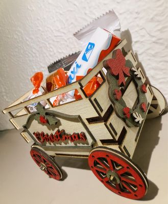 Charette de Noël