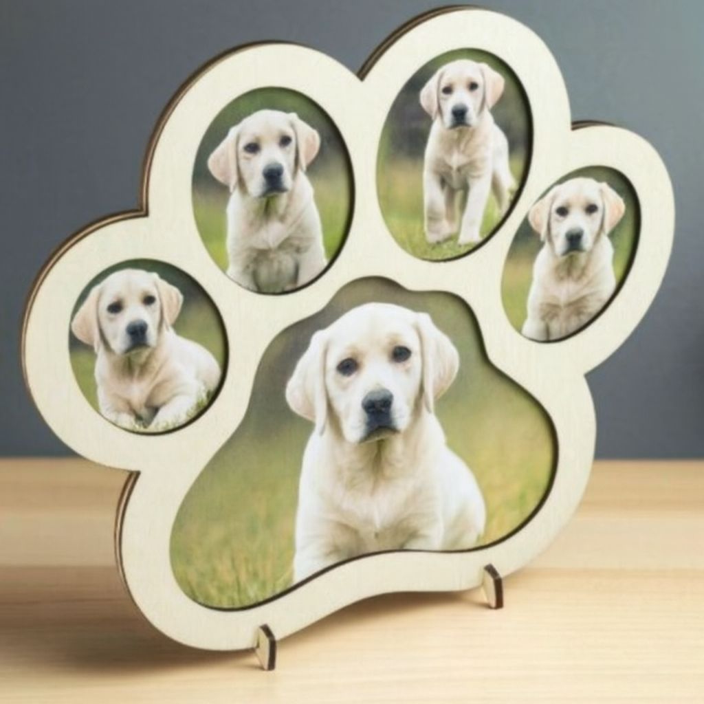 Cadre « Patte » 5 photos