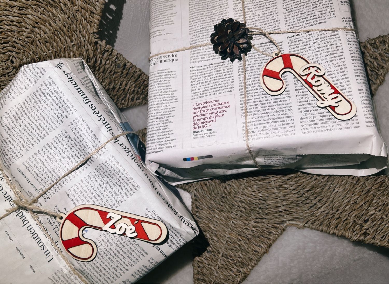 Sucre d’orge personnalisé