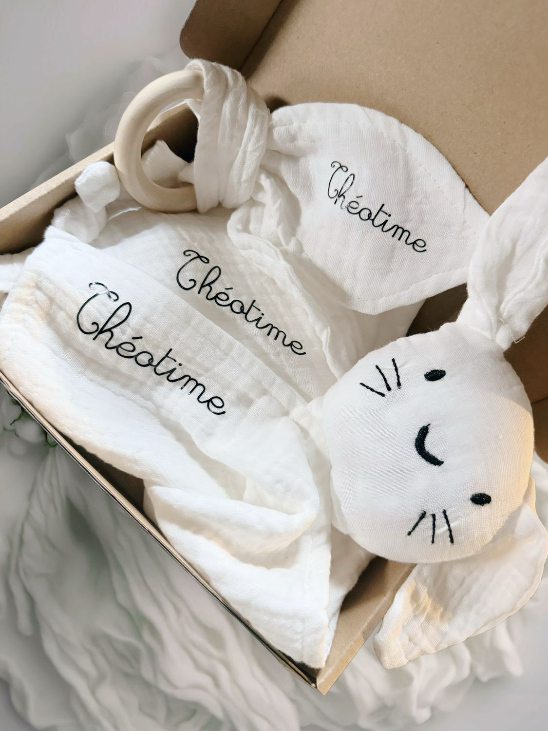 Coffret 3pièces blanc