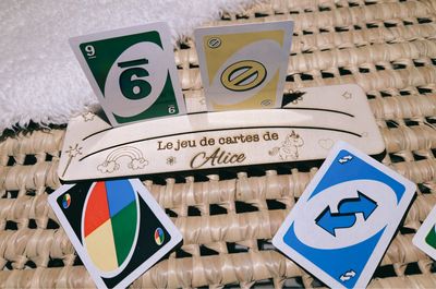 Support cartes de jeux