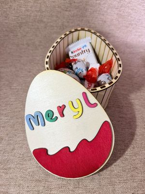Boîte surprise œuf personnalisée
