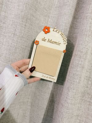 Porte notes personnalisé