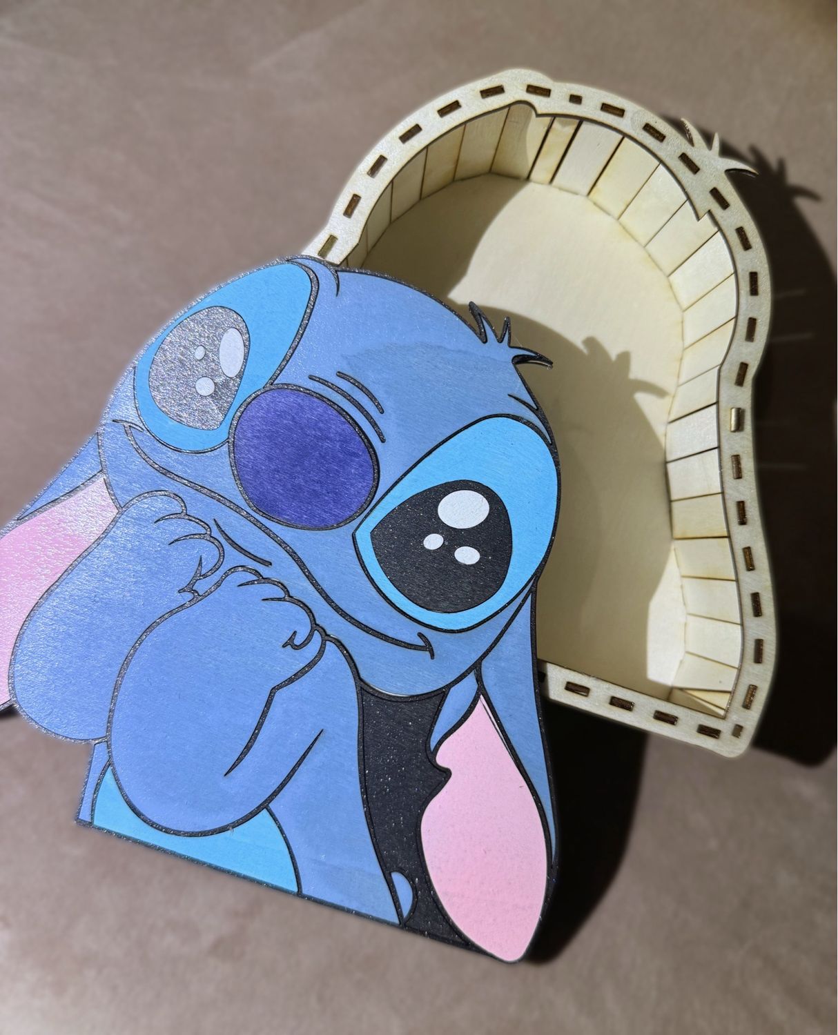 Boîte personnage cartoon