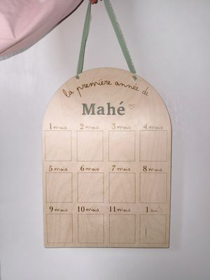 Panneau photos première année