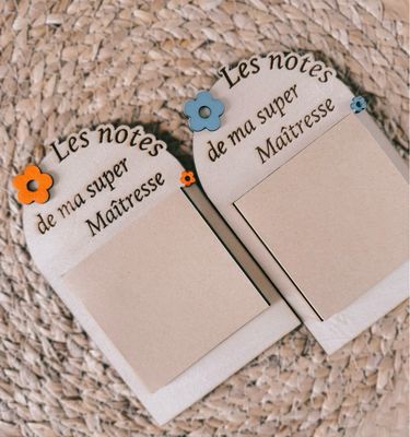 Porte notes personnalisé
