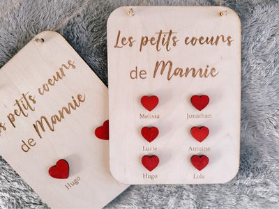 Cadre les petits cœurs