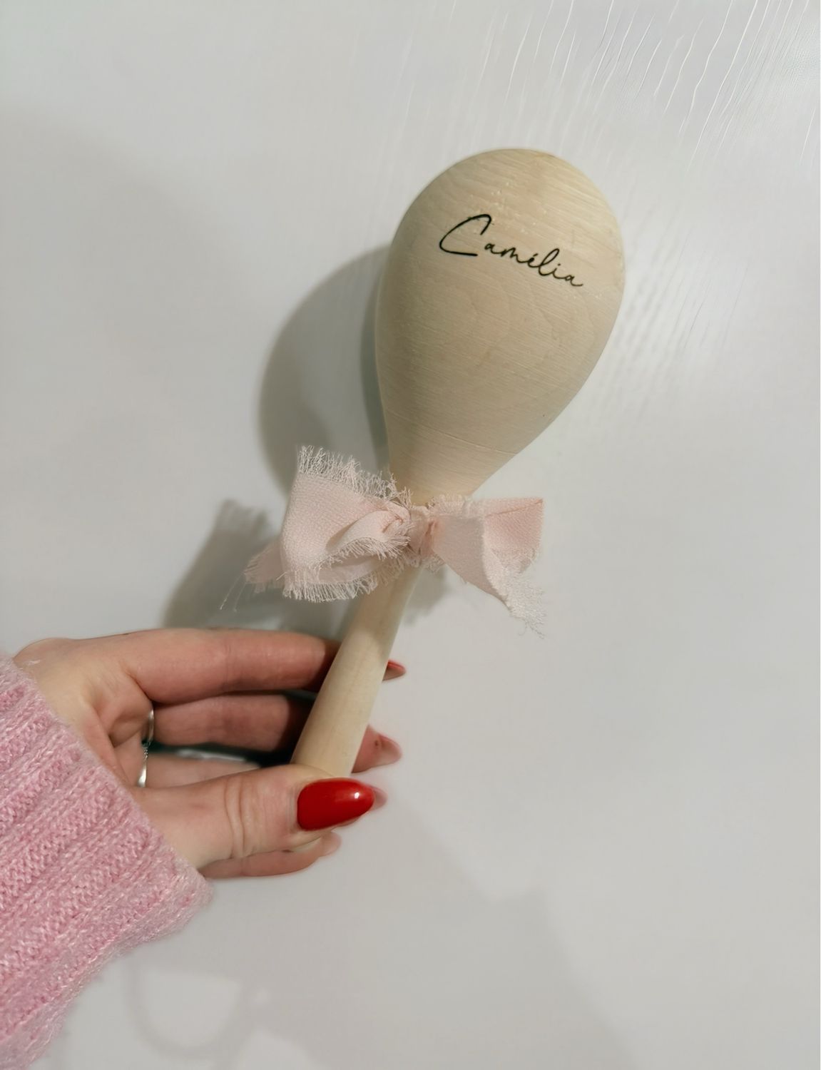 Maracas 🪇 en bois personnalisée 🎶