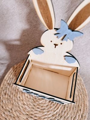 Panier lapin prénom