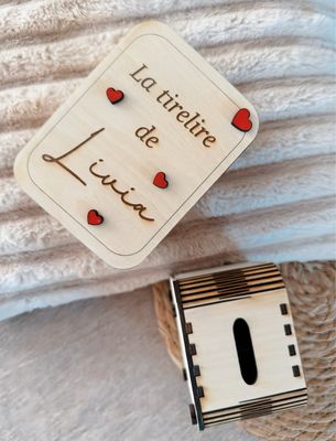Tirelire cœurs