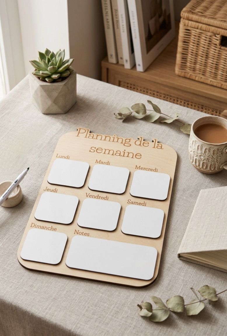 Planning de la semaine