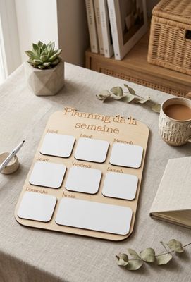 Planning de la semaine