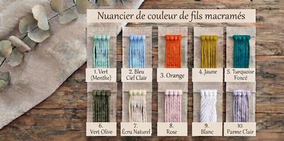 Porte-clés Macramé Personnalisé