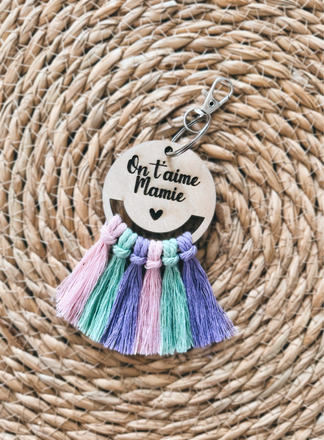Porte-clés Macramé Personnalisé