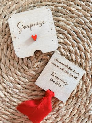 Pochette surprise Annonce ou demande