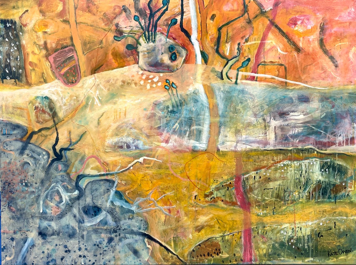 AFTER THE FLOODS - Fine Art Reproduction by Kate Owen