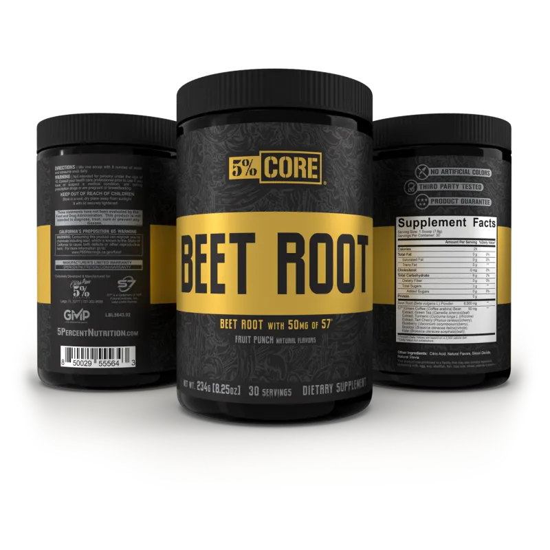 5% CORE BEET ROOT POWDER 30SVG