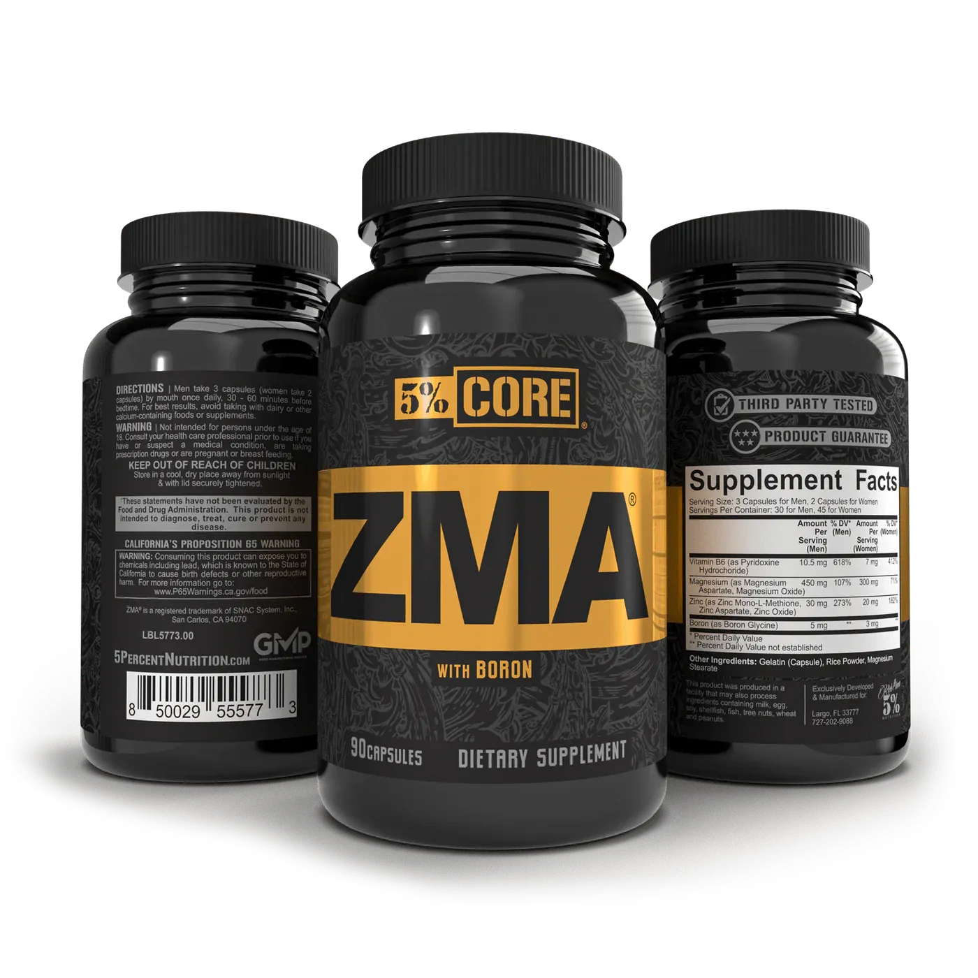 5% CORE ZMA