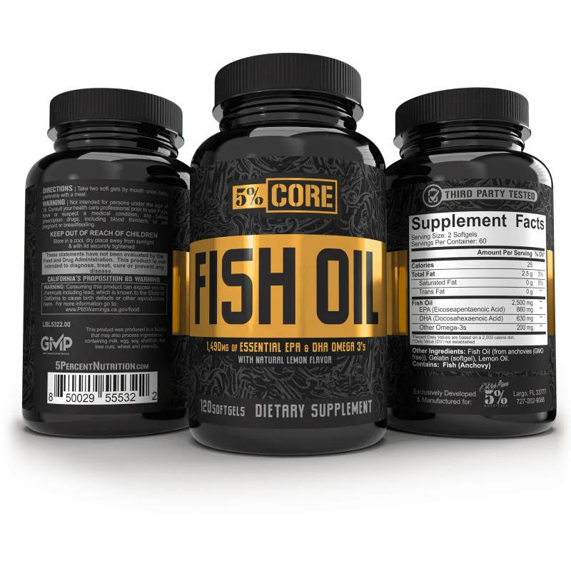 5% FISH OIL 120SG