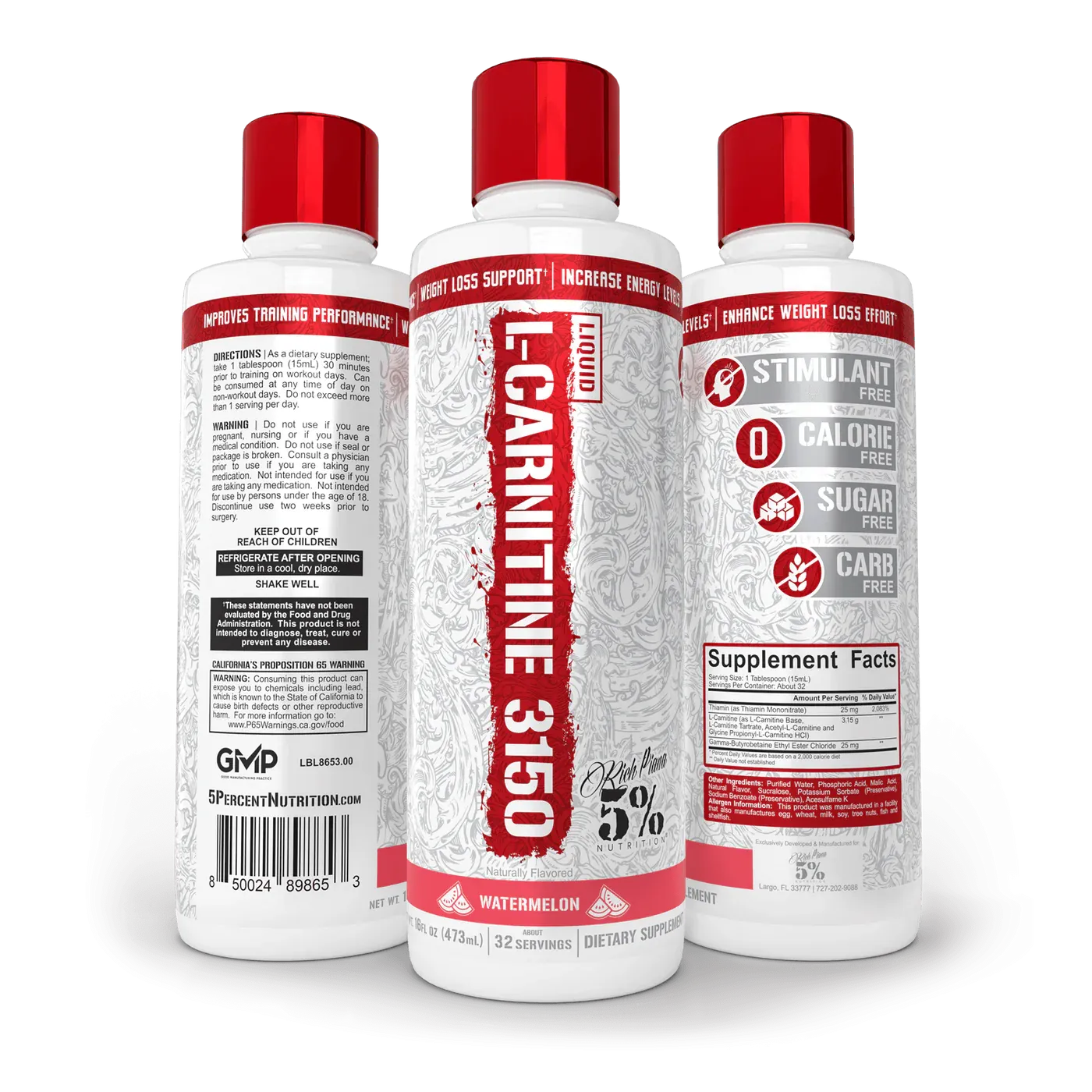 5% L-CARNITINE 3150 16FL OZ