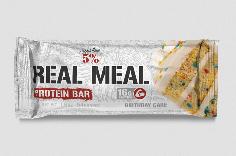 5% REAL MEAL PROTEIN BAR BIRTHDAY CAKE