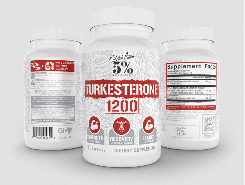 5% TURKESTERONE 1200 120C