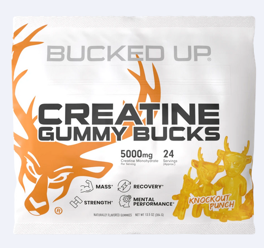 BUCKED UP CREATINE GUMMIES KNOCKOUT PUNCH