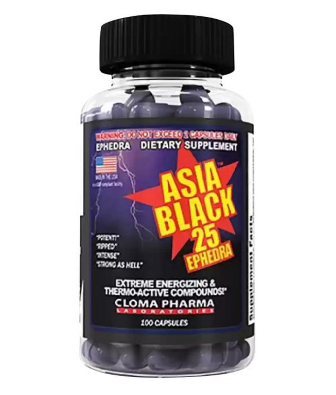 CLOMA PHARMA ASIA BLACK 100C