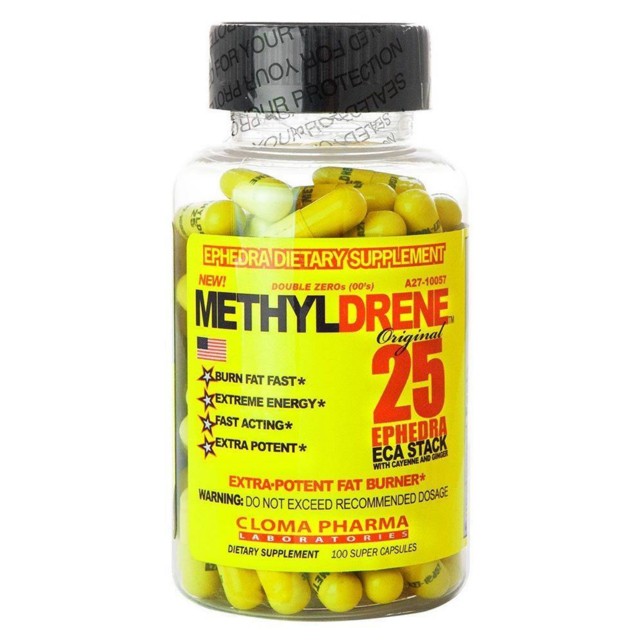CLOMA PHARMA METHYLDRENE ECA 100C YELLOW