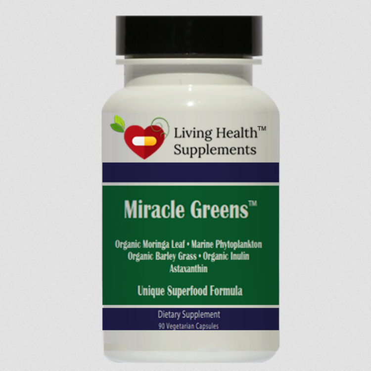 LIVING HEALTH MIRACLE GREENS 90VC