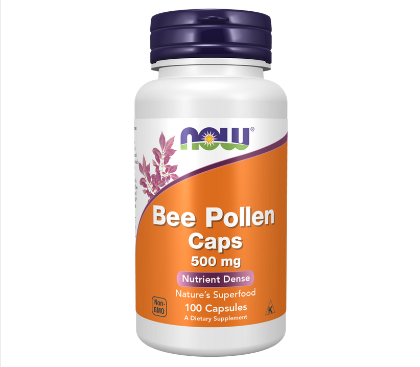 NOW BEE POLLEN CAPS 100C