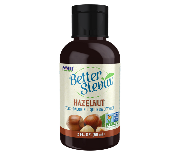 NOW BETTER STEVIA 2FL OZ HAZELNUT