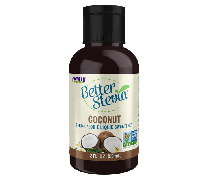 NOW BETTER STEVIA 2FL OZ COCONUT