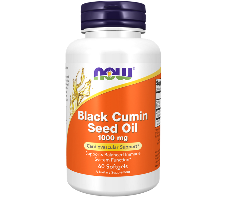 NOW BLACK CUMIN OIL 1000MG 60SG