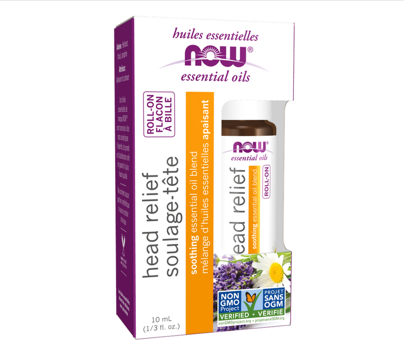 NOW HEAD RELIEF ROLL ON 10ML