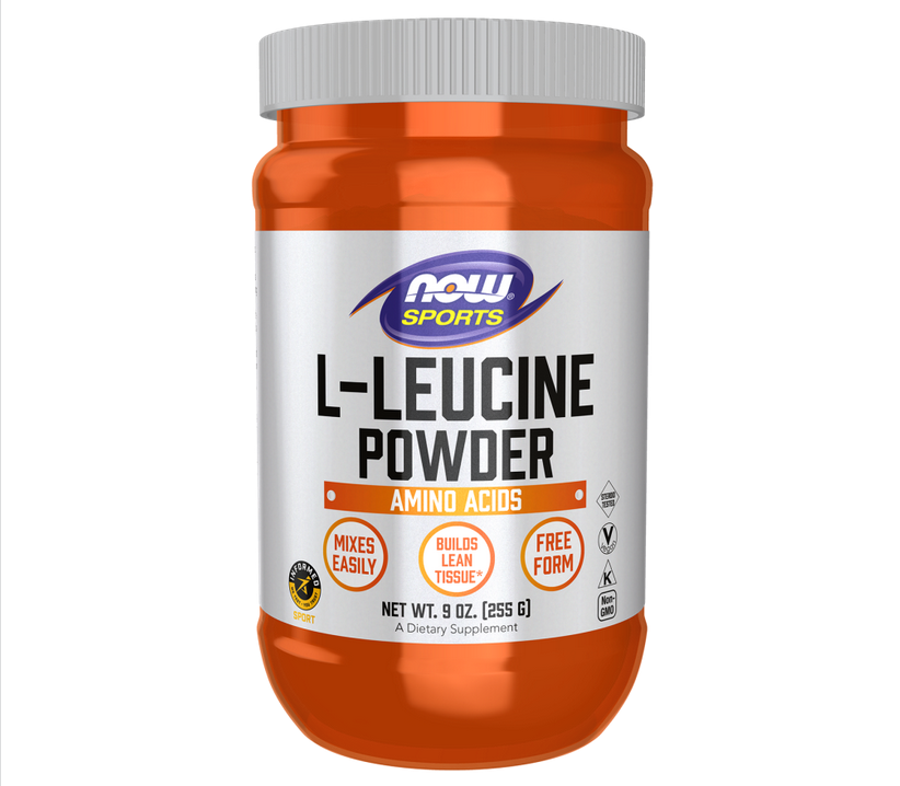 NOW L-LEUCINE POWDER 9OZ
