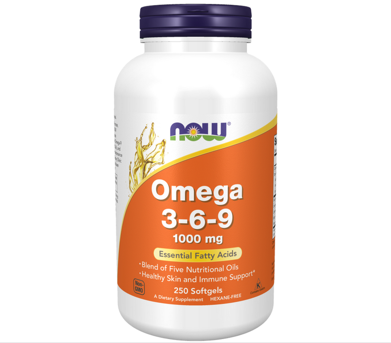 NOW OMEGA 3-6-9 1000 250SG