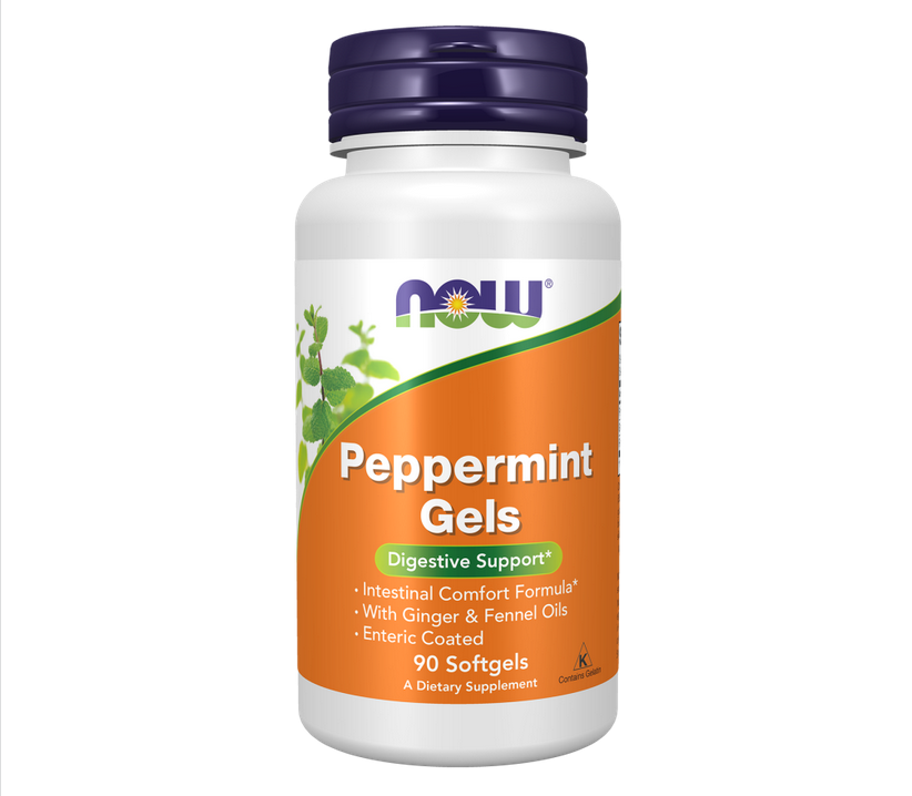 NOW PEPPERMINT GELS 90SG
