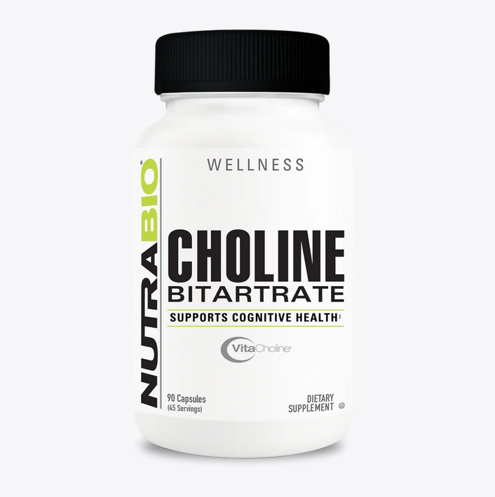 NUTRABIO CHOLINE BITARTRATE 90C