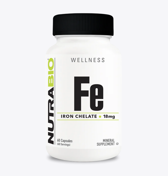 NUTRABIO FE IRON CHELATE 60C