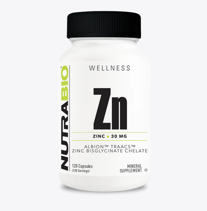 NUTRABIO ZINC CHELATE 120VC