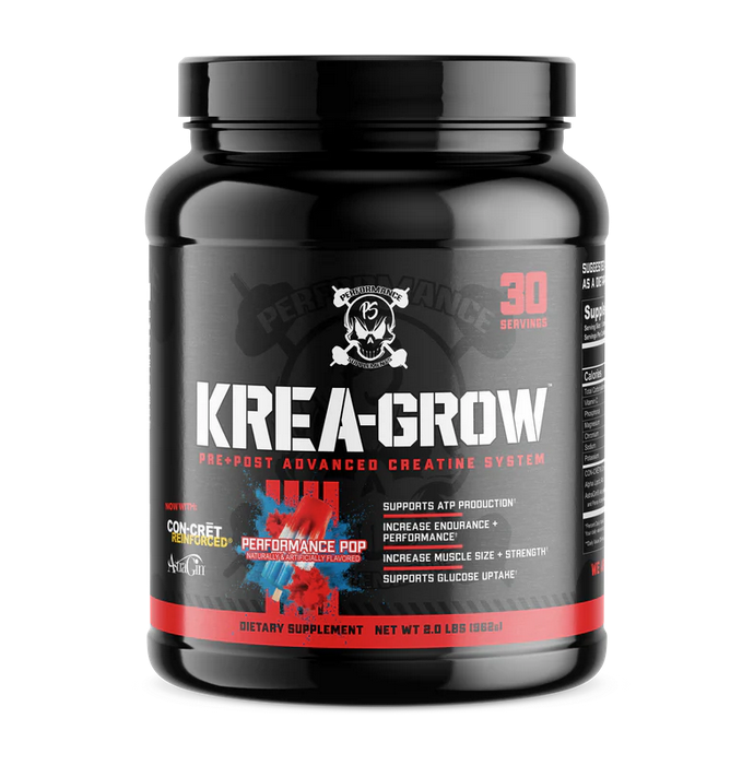 PERFORMANCE SUPPLEMENTS KREA-GROW 30SVG