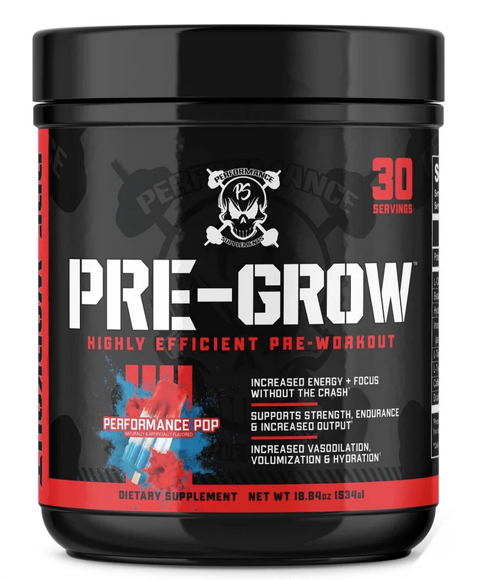 PERFORMANCE SUPPLEMENTS PRE-GROW 30SVG