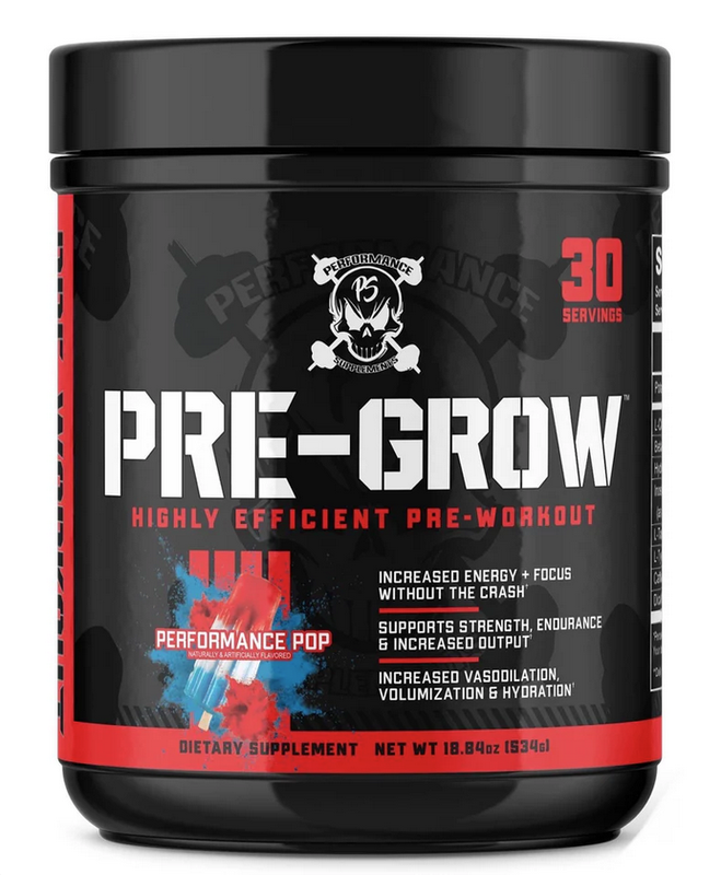 PERFORMANCE SUPPLEMENTS PRE-GROW 30SVG