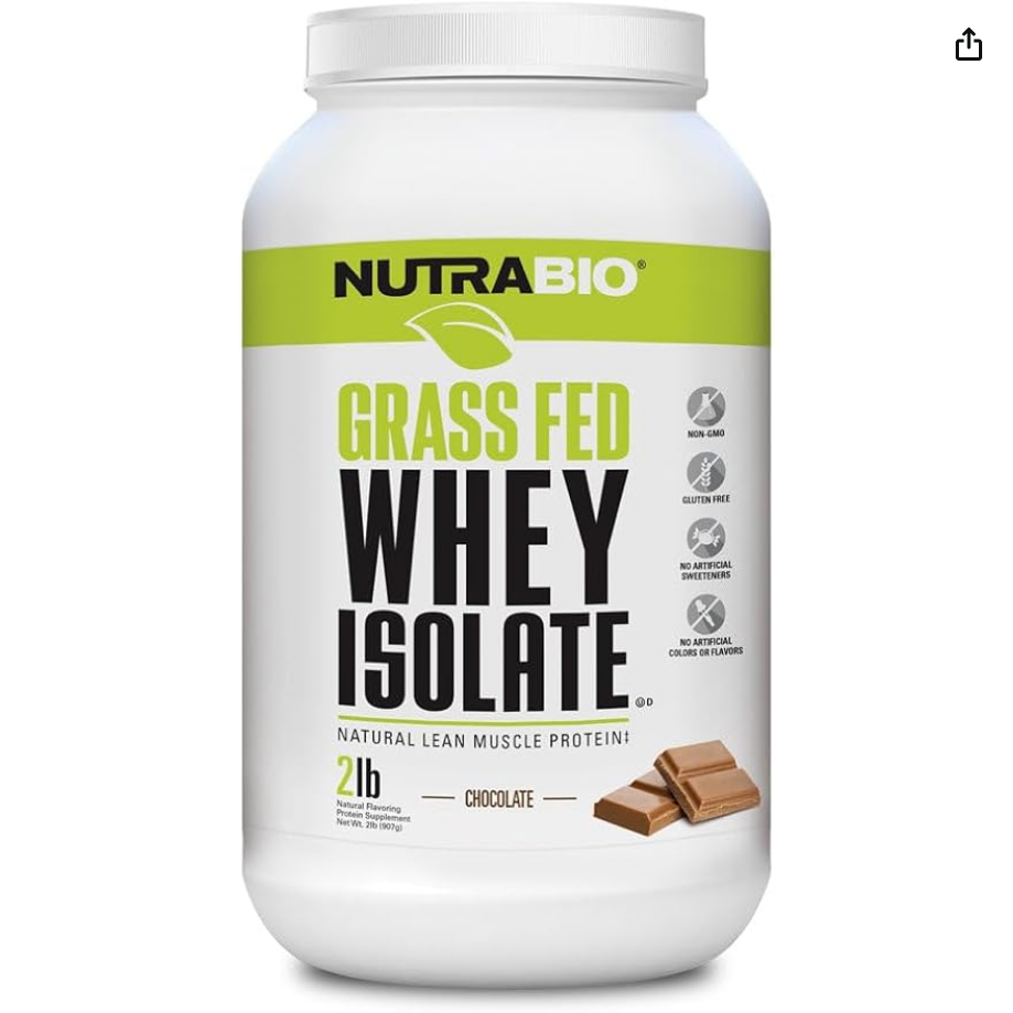NUTRABIO GRASS FED ISOLATE 2LB