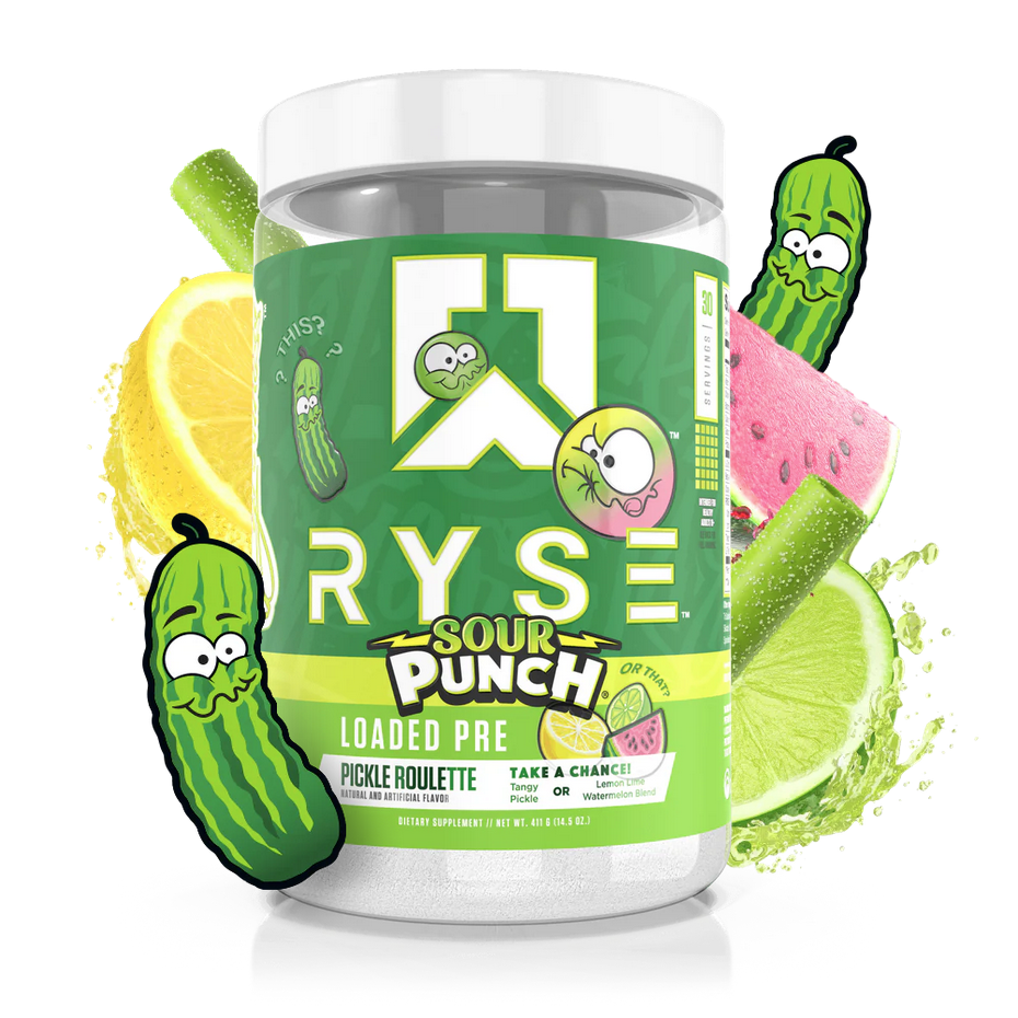 RYSE LOADED PRE SOUR PUNCH 30SVG