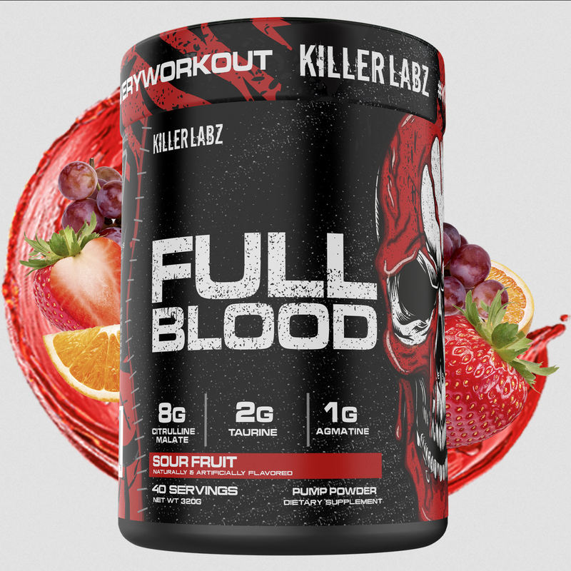KILLER LABZ FULL BLOOD 40SVG SOUR FRUIT